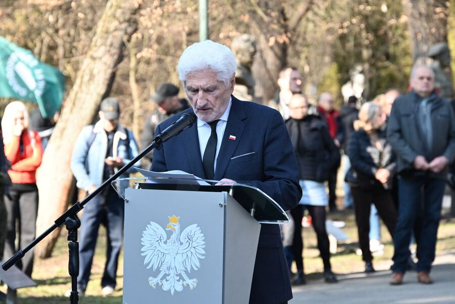 Narodowy Dzień Pamięci Żołnierzy Wyklętych. Uroczystości w Krakowie. Fot. Janusz Ślęzak (IPN)