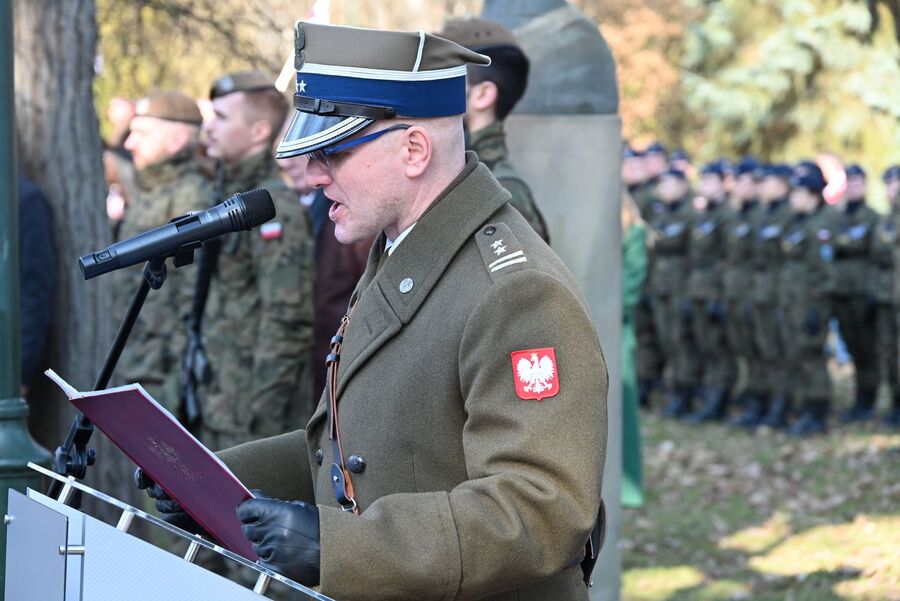 Narodowy Dzień Pamięci Żołnierzy Wyklętych. Uroczystości w Krakowie. Fot. Janusz Ślęzak (IPN)