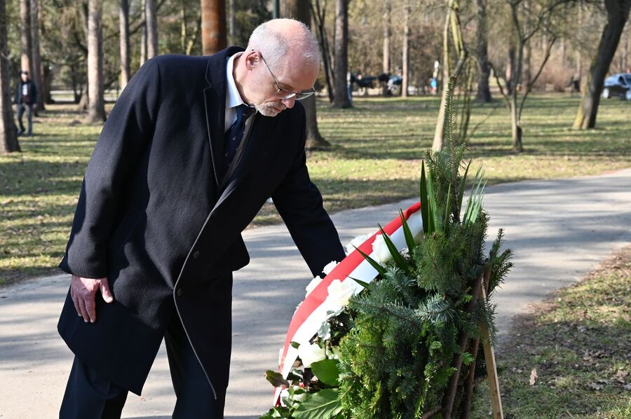 Narodowy Dzień Pamięci Żołnierzy Wyklętych. Uroczystości w Krakowie. Fot. Janusz Ślęzak (IPN)