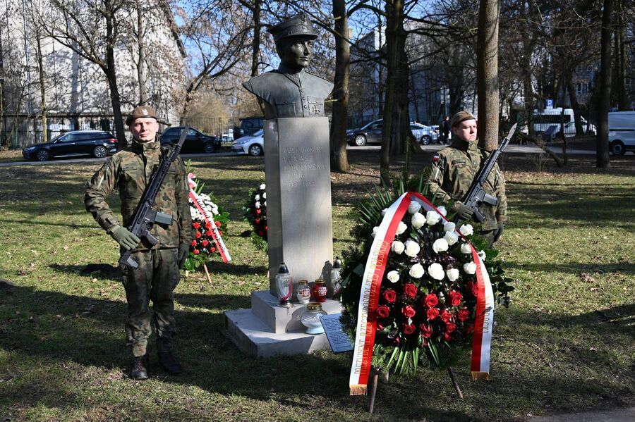 Narodowy Dzień Pamięci Żołnierzy Wyklętych. Uroczystości w Krakowie. Fot. Janusz Ślęzak (IPN)
