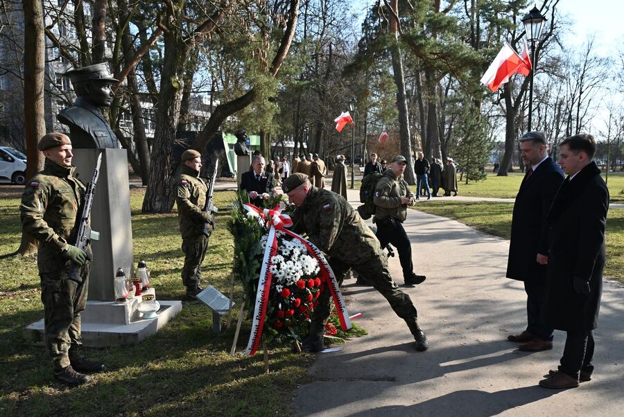 Narodowy Dzień Pamięci Żołnierzy Wyklętych. Uroczystości w Krakowie. Fot. Janusz Ślęzak (IPN)