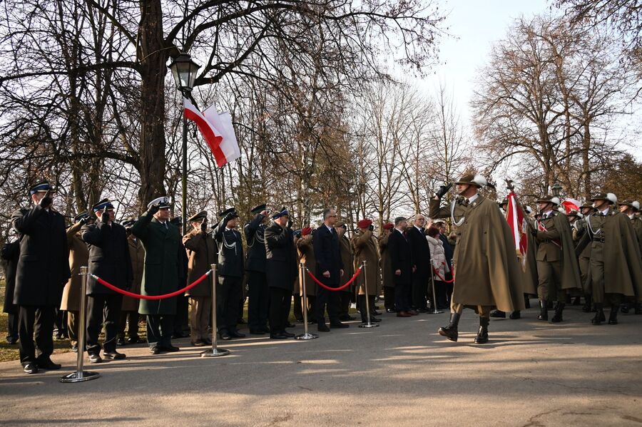 Narodowy Dzień Pamięci Żołnierzy Wyklętych. Uroczystości w Krakowie. Fot. Janusz Ślęzak (IPN)