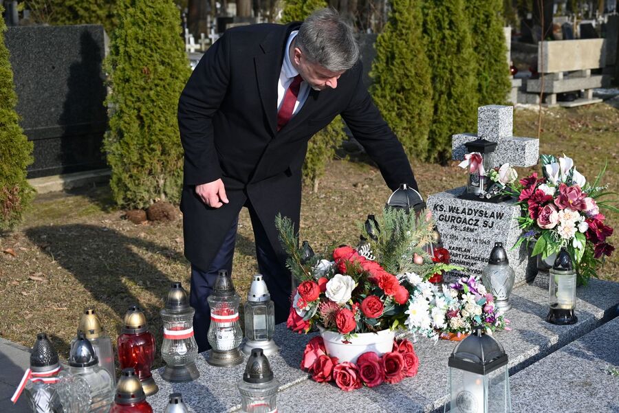 Narodowy Dzień Pamięci Żołnierzy Wyklętych. Uroczystości w Krakowie. Fot. Janusz Ślęzak (IPN)