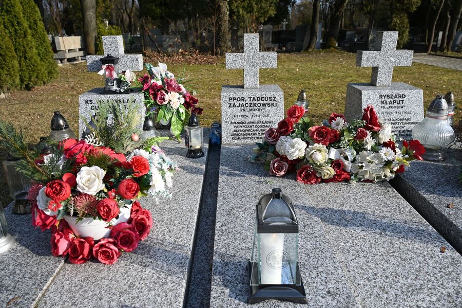 Narodowy Dzień Pamięci Żołnierzy Wyklętych. Uroczystości w Krakowie. Fot. Janusz Ślęzak (IPN)