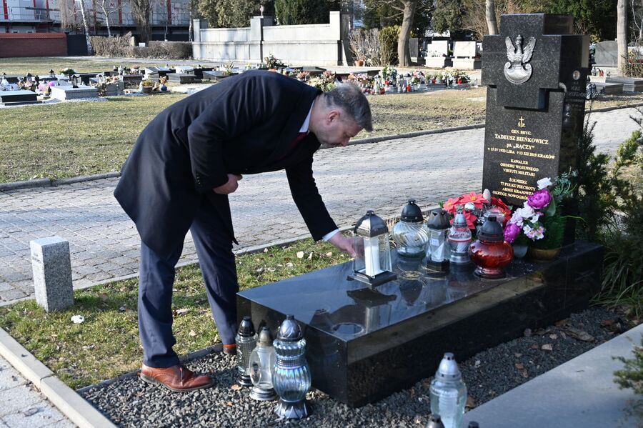 Narodowy Dzień Pamięci Żołnierzy Wyklętych. Uroczystości w Krakowie. Fot. Janusz Ślęzak (IPN)