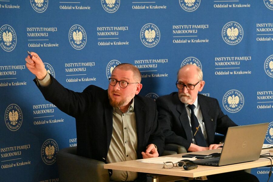 „Archiwalna środa” o krakowskim getcie. Fot. Janusz Ślęzak (IPN)