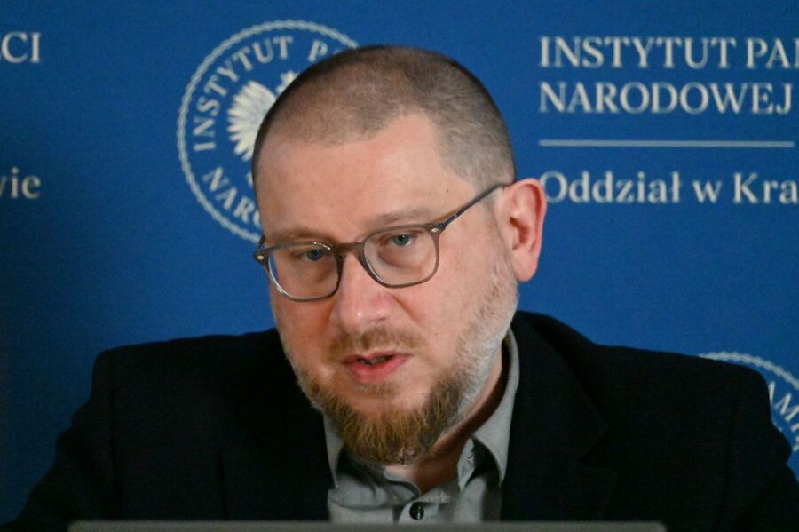 „Archiwalna środa” o krakowskim getcie. Fot. Janusz Ślęzak (IPN)