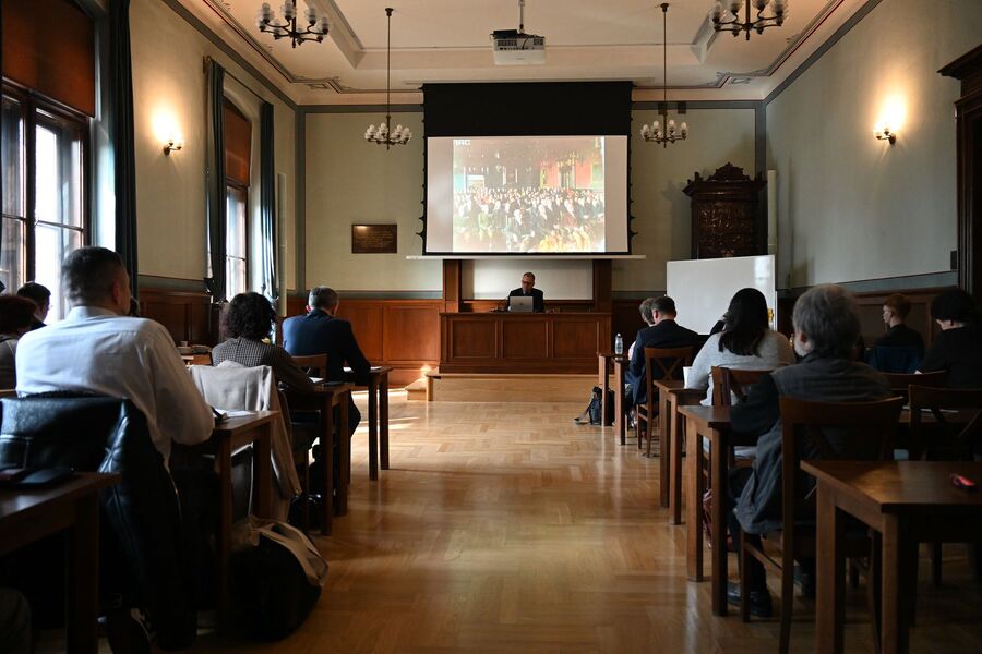 Konferencja naukowa o polskiej inteligencji pod okupacją niemiecką. Fot. Janusz Ślęzak (IPN)