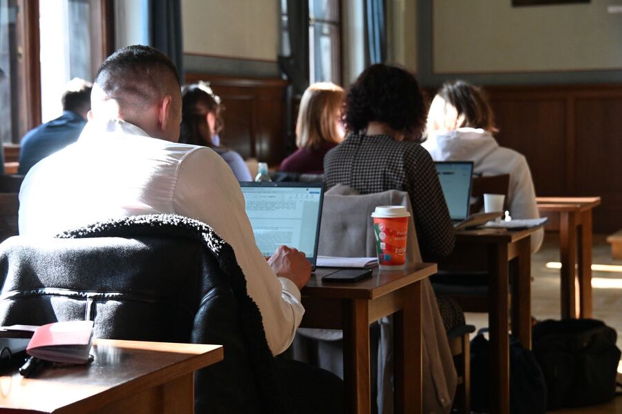 Konferencja naukowa o polskiej inteligencji pod okupacją niemiecką. Fot. Janusz Ślęzak (IPN)