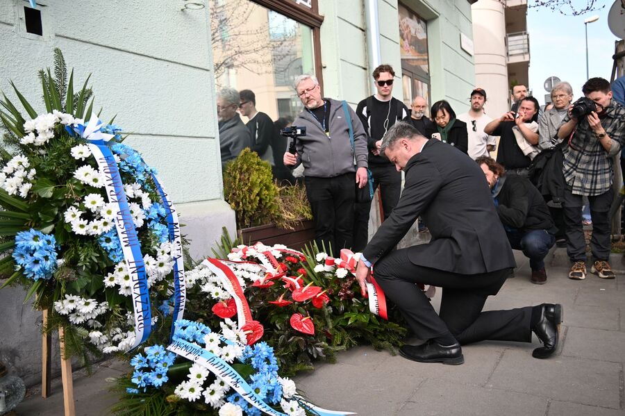 Marsz Pamięci w 83. rocznicę likwidacji krakowskiego getta. Fot. Janusz Ślęzak (IPN)