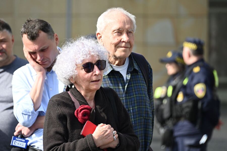 Marsz Pamięci w 83. rocznicę likwidacji krakowskiego getta. Fot. Janusz Ślęzak (IPN)