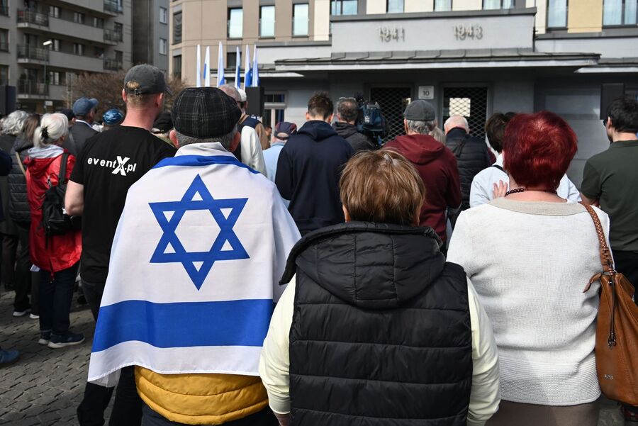 Marsz Pamięci w 83. rocznicę likwidacji krakowskiego getta. Fot. Janusz Ślęzak (IPN)