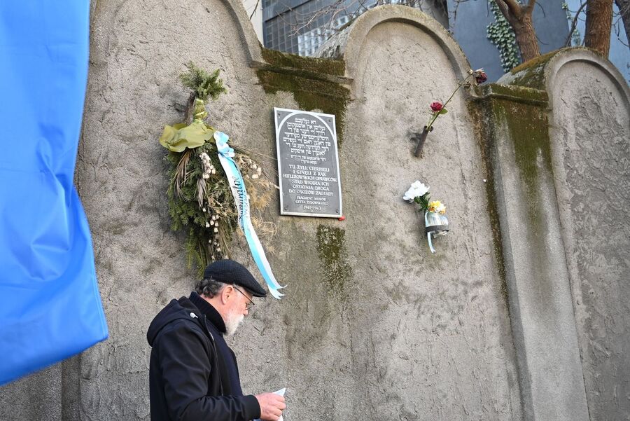Marsz Pamięci w 83. rocznicę likwidacji krakowskiego getta. Fot. Janusz Ślęzak (IPN)