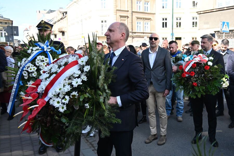 Marsz Pamięci w 83. rocznicę likwidacji krakowskiego getta. Fot. Janusz Ślęzak (IPN)