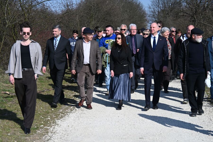 Marsz Pamięci w 83. rocznicę likwidacji krakowskiego getta. Fot. Janusz Ślęzak (IPN)