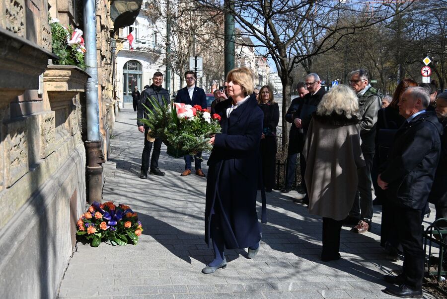 W Krakowie uczczono profesorów i studentów tajnego nauczania. Fot. Janusz Ślęzak (IPN)