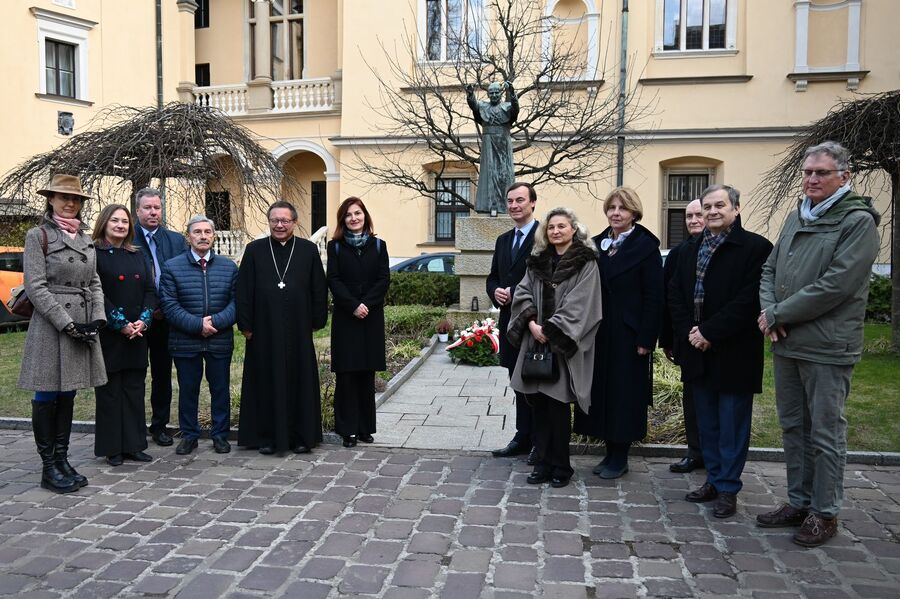 W Krakowie uczczono profesorów i studentów tajnego nauczania. Fot. Janusz Ślęzak (IPN)