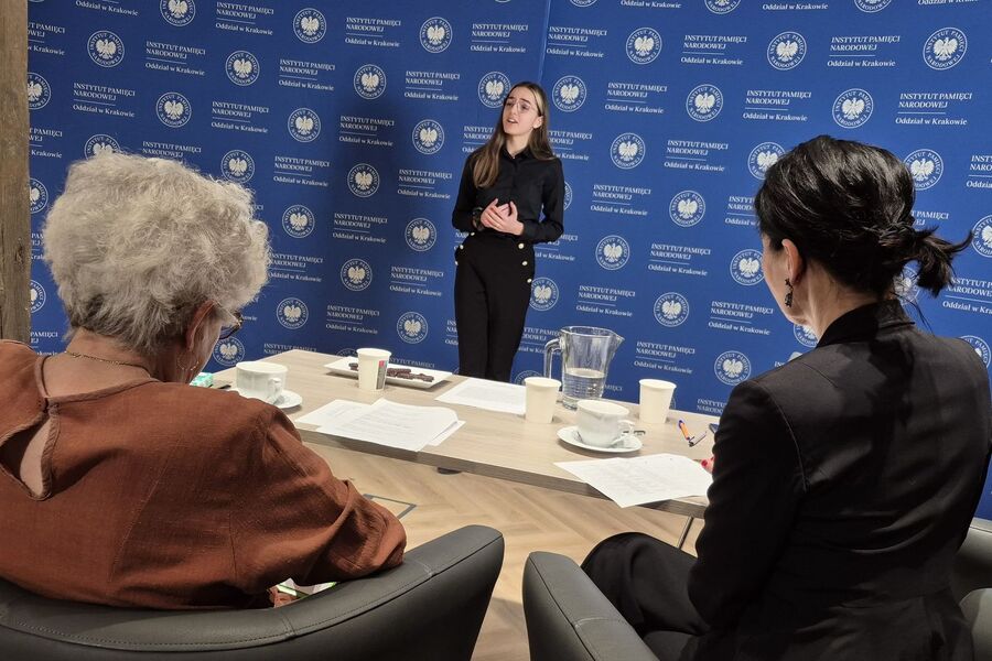 Półfinały ogólnopolskiego konkursu recytatorskiego. Fot. IPN