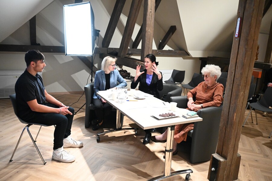 Półfinały ogólnopolskiego konkursu recytatorskiego. Fot. Żaneta Wierzgacz (IPN)