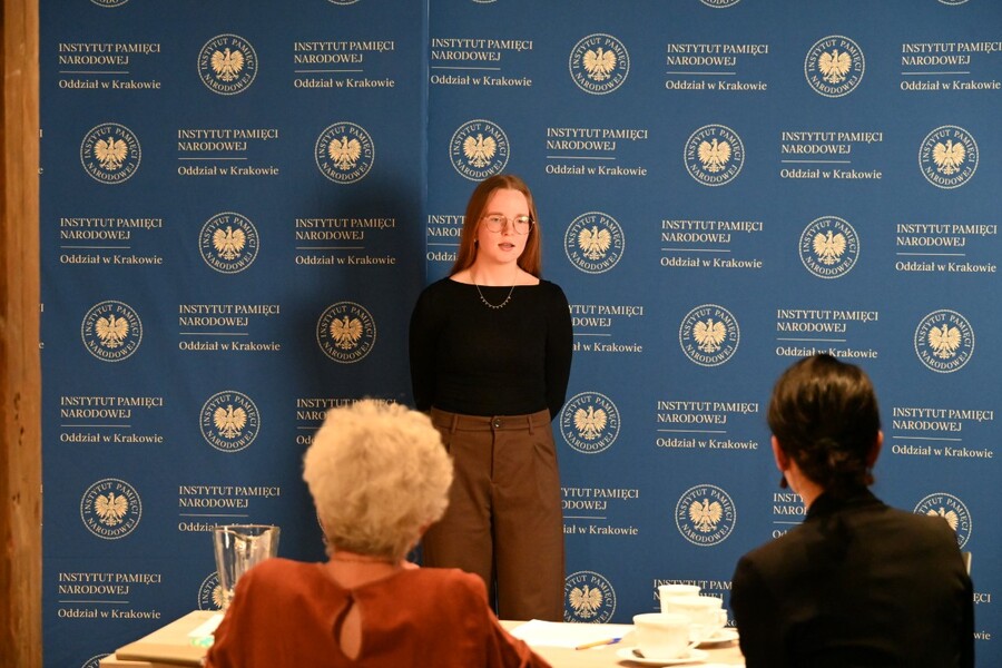 Półfinały ogólnopolskiego konkursu recytatorskiego. Fot. Żaneta Wierzgacz (IPN)