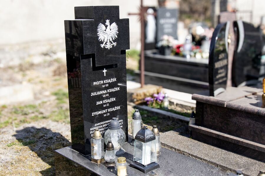 Cmentarz w Kozłowie koło Miechowa. Fot. Aneta Górecka-Zawartka (IPN)