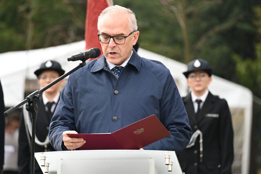 Uroczystości w Tokarni. Fot. Janusz Ślęzak (IPN)