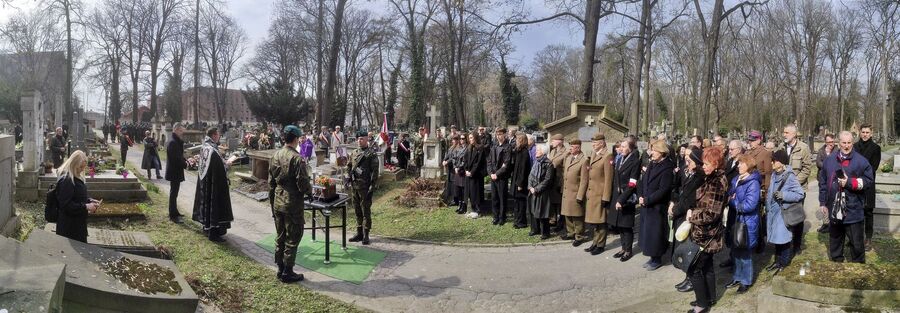 Uroczystości pogrzebowe kpt. Andrzeja Kostrzewskiego. Fot. Zbigniew Galicki