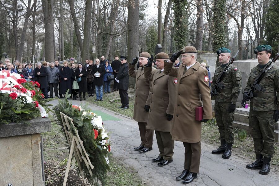Uroczystości pogrzebowe kpt. Andrzeja Kostrzewskiego. Fot. Zbigniew Galicki