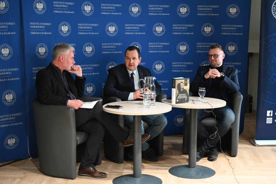 Spotkanie Krakowskiej Loży Historii Współczesnej. Fot. Żaneta Wierzgacz (IPN)