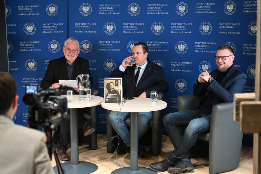 Spotkanie Krakowskiej Loży Historii Współczesnej. Fot. Żaneta Wierzgacz (IPN)