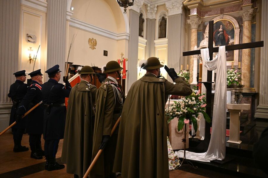 Dzień Pamięci Ofiar Zbrodni Katyńskiej. Uroczystości w Krakowie. Fot. Janusz Ślęzak (IPN)