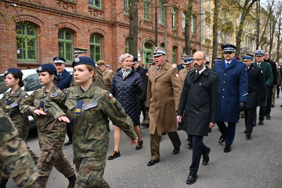 Dzień Pamięci Ofiar Zbrodni Katyńskiej. Uroczystości w Krakowie. Fot. Janusz Ślęzak (IPN)