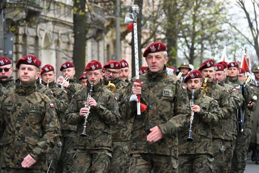 Dzień Pamięci Ofiar Zbrodni Katyńskiej. Uroczystości w Krakowie. Fot. Janusz Ślęzak (IPN)