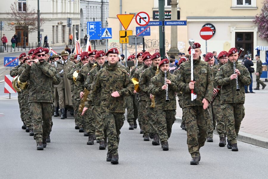 Dzień Pamięci Ofiar Zbrodni Katyńskiej. Uroczystości w Krakowie. Fot. Janusz Ślęzak (IPN)