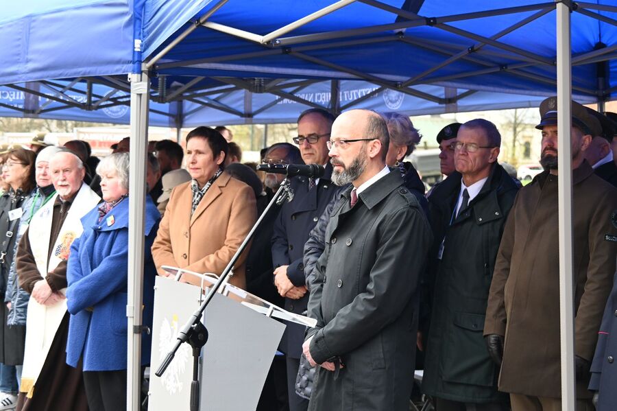Dzień Pamięci Ofiar Zbrodni Katyńskiej. Uroczystości w Krakowie. Fot. Janusz Ślęzak (IPN)