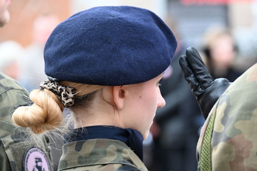 Dzień Pamięci Ofiar Zbrodni Katyńskiej. Uroczystości w Krakowie. Fot. Janusz Ślęzak (IPN)