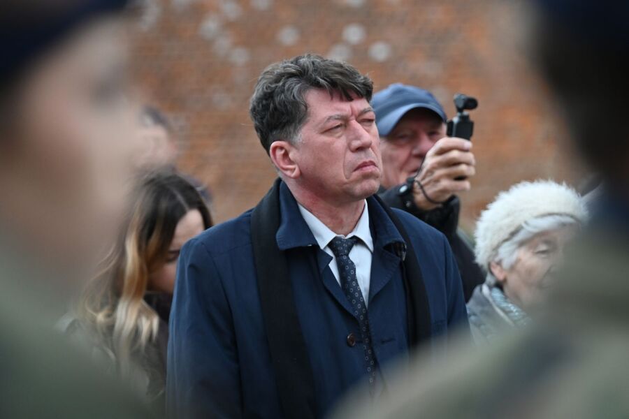 Dzień Pamięci Ofiar Zbrodni Katyńskiej. Uroczystości w Krakowie. Fot. Janusz Ślęzak (IPN)