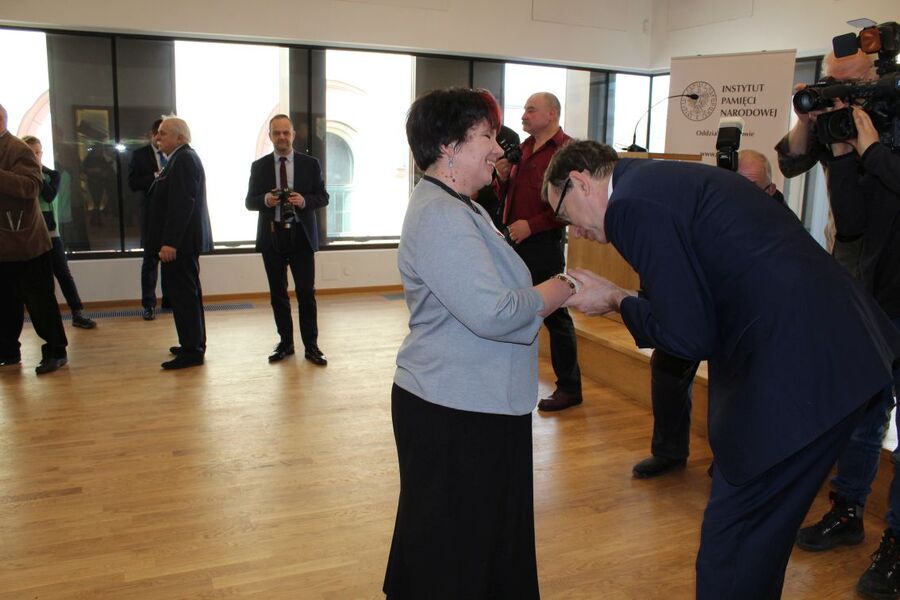 Prezes IPN wręczył w Krakowie Krzyże Wolności i Solidarności