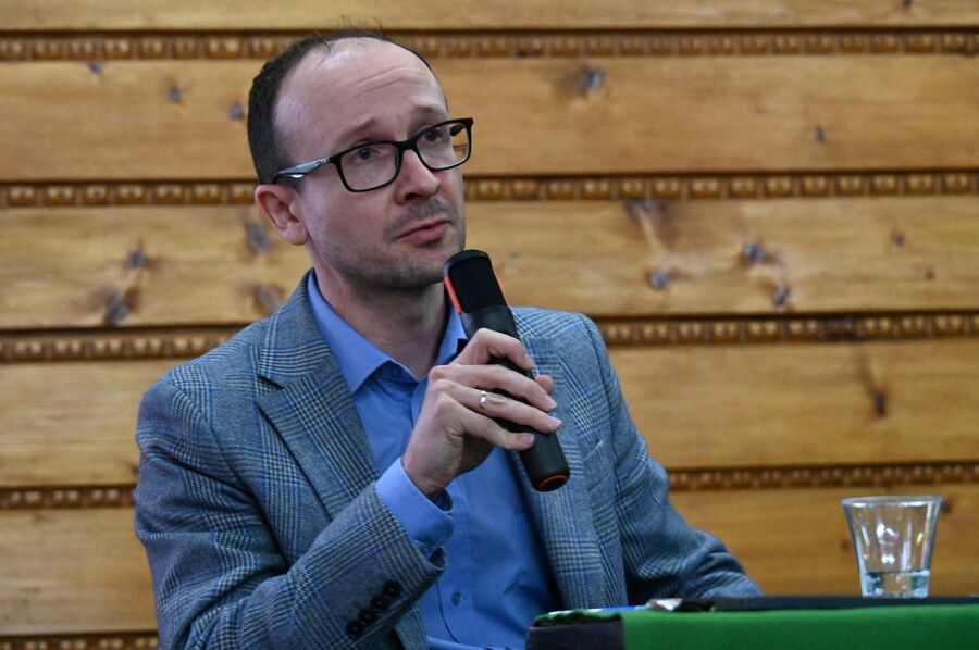 Spotkania edukacyjne i wystawa IPN w Nowym Targu. Fot. Janusz Ślęzak (IPN)