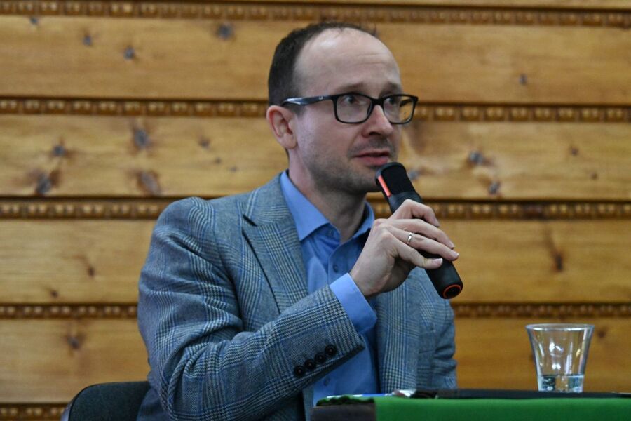 Spotkania edukacyjne i wystawa IPN w Nowym Targu. Fot. Janusz Ślęzak (IPN)