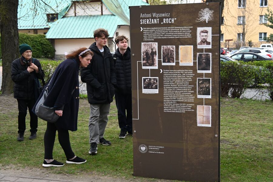 Spotkania edukacyjne i wystawa IPN w Nowym Targu. Fot. Janusz Ślęzak (IPN)