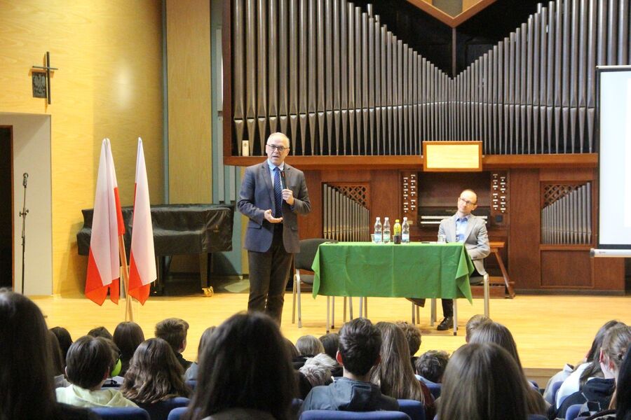 Spotkanie edukacyjne w Nowym Targu. Fot. Michał Masłowski (IPN)