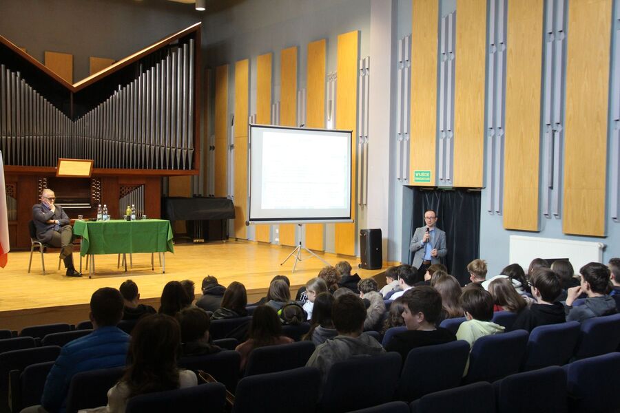 Spotkanie edukacyjne w Nowym Targu. Fot. Michał Masłowski (IPN)