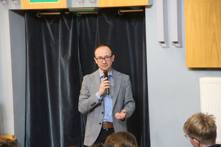 Spotkanie edukacyjne w Nowym Targu. Fot. Michał Masłowski (IPN)