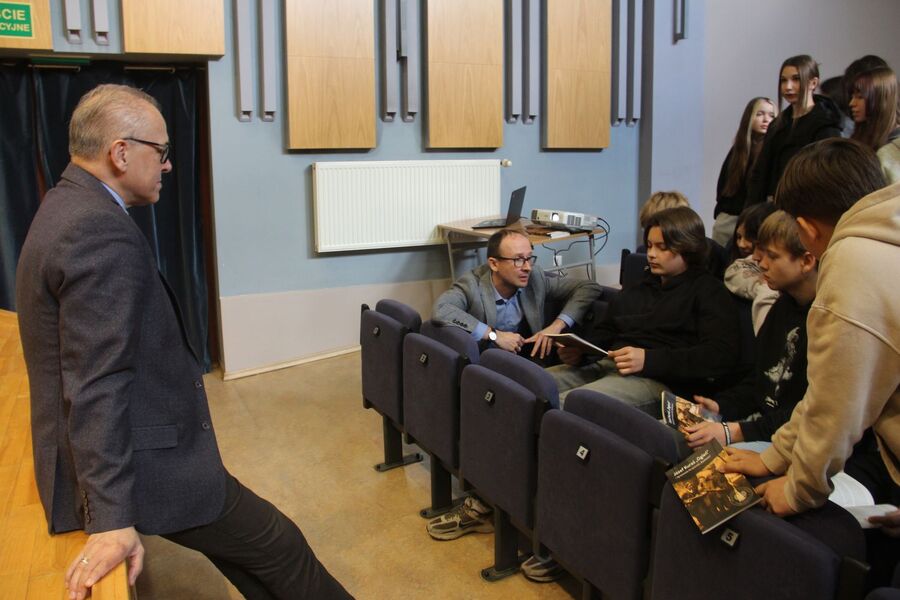 Spotkanie edukacyjne w Nowym Targu. Fot. Michał Masłowski (IPN)