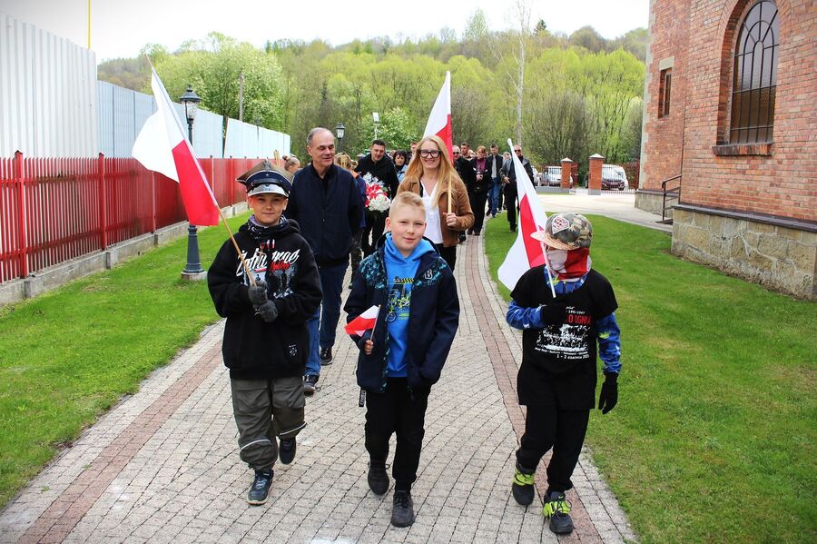 W Jachówce uczczono Jana Sałapatka „Orła”. Fot. Dawid Golik (IPN)