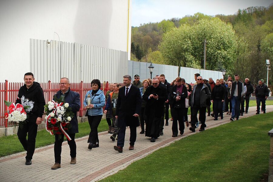 W Jachówce uczczono Jana Sałapatka „Orła”. Fot. Dawid Golik (IPN)