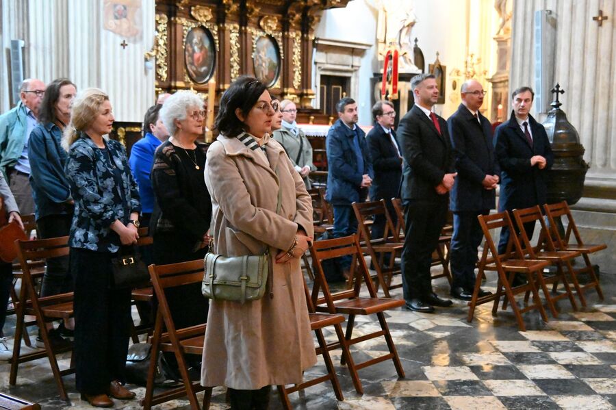 Krakowskie uroczystości upamiętniające ofiary niemieckich obozów koncentracyjnych. Fot. Janusz Ślęzak (IPN)