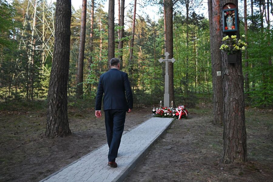 80. rocznica śmierci bł. ks. Michała Rapacza. Fot. Janusz Ślęzak (IPN)