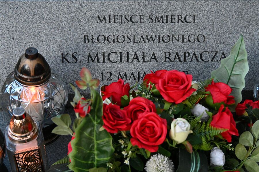 80. rocznica śmierci bł. ks. Michała Rapacza. Fot. Janusz Ślęzak (IPN)